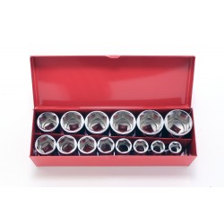 Kpl. nasadek 3/8" 6-kt 14 szt.