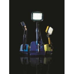 Reflektor mobilny LED 1500/3000lm 9430, żółty