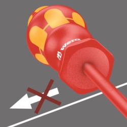 Wkrętak krzyżowy PZ0x80mm 162 i PZ VDE