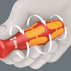 Wkrętak krzyżowy PZ1x80mm 165 iS PZ VDE