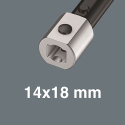 Klucz dynamometryczny 14x18mm, 80-400Nm