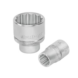 Nasadka 3/8", 10mm 12-kt.