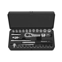 Kpl. kluczy nasadowych 1/4", 4-13mm 6-kt./28szt.